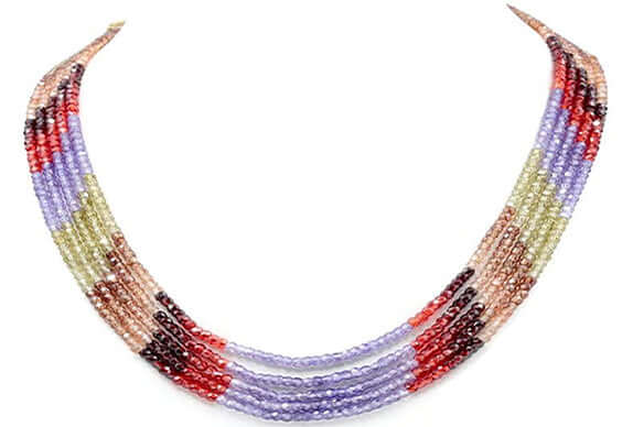 1 Meter Mixed Color Crystal Zircon Bezel Charms Beads Chain - Temu