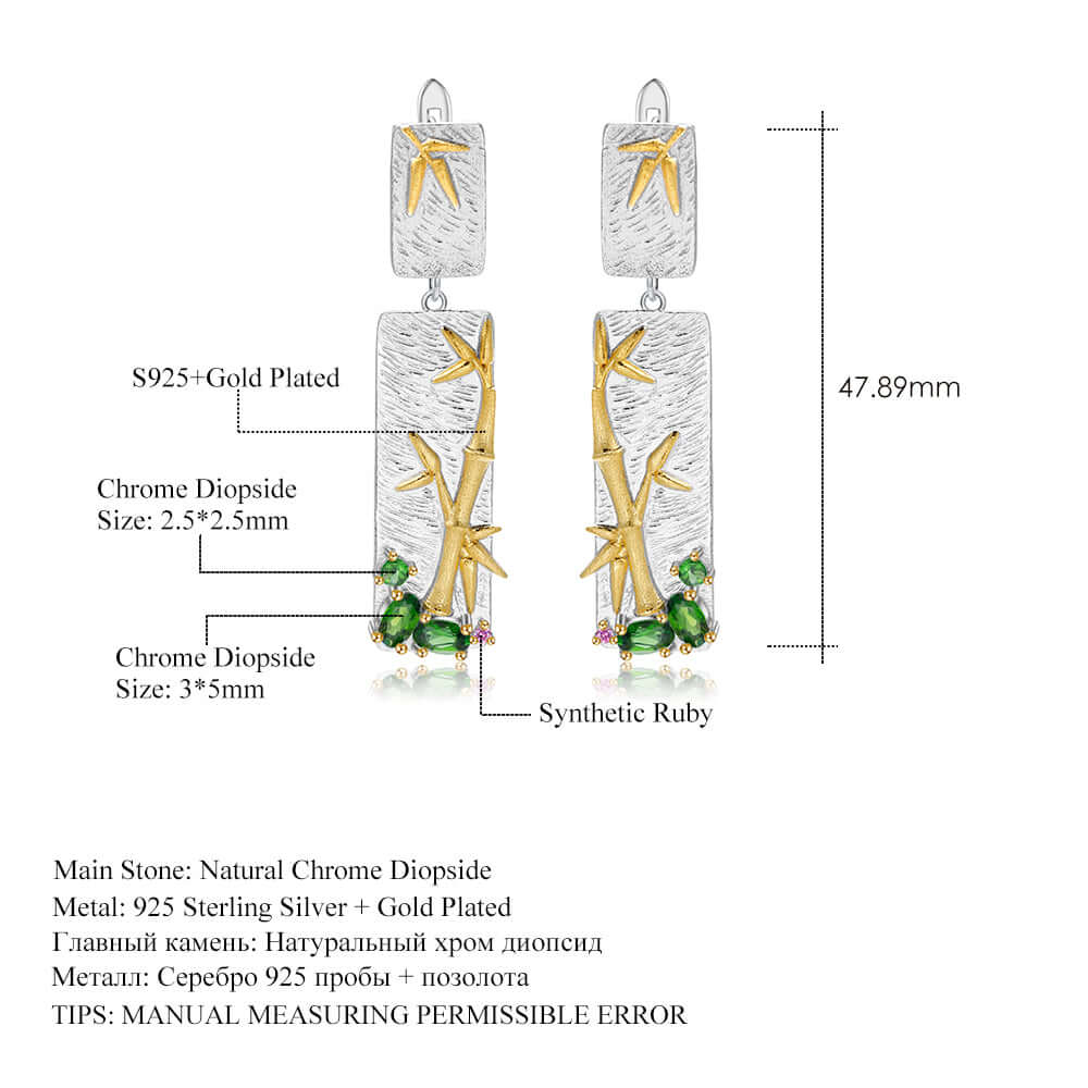 Tree Leaf Statement Earring for Women