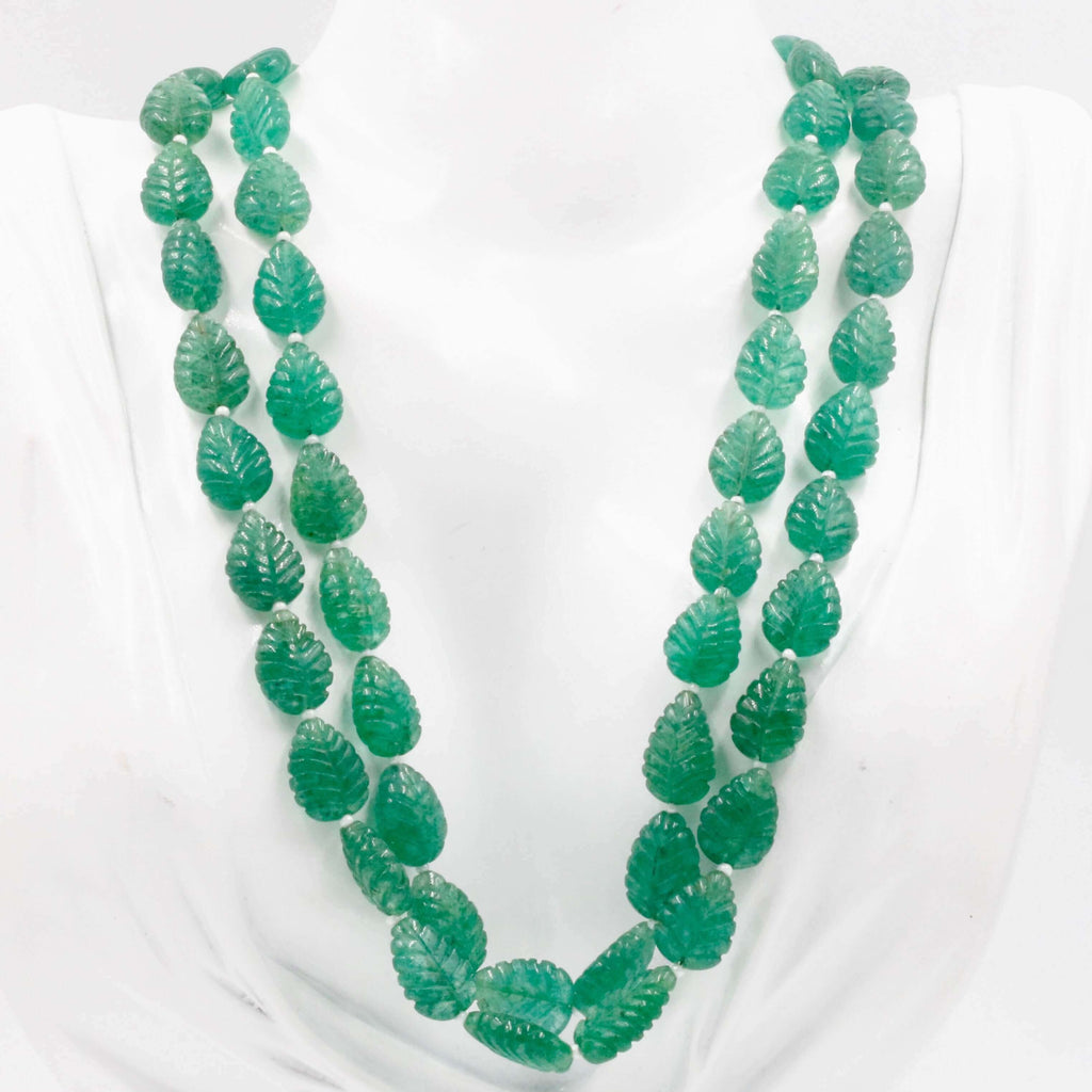 Natural Aventurine Necklace with Indian Style