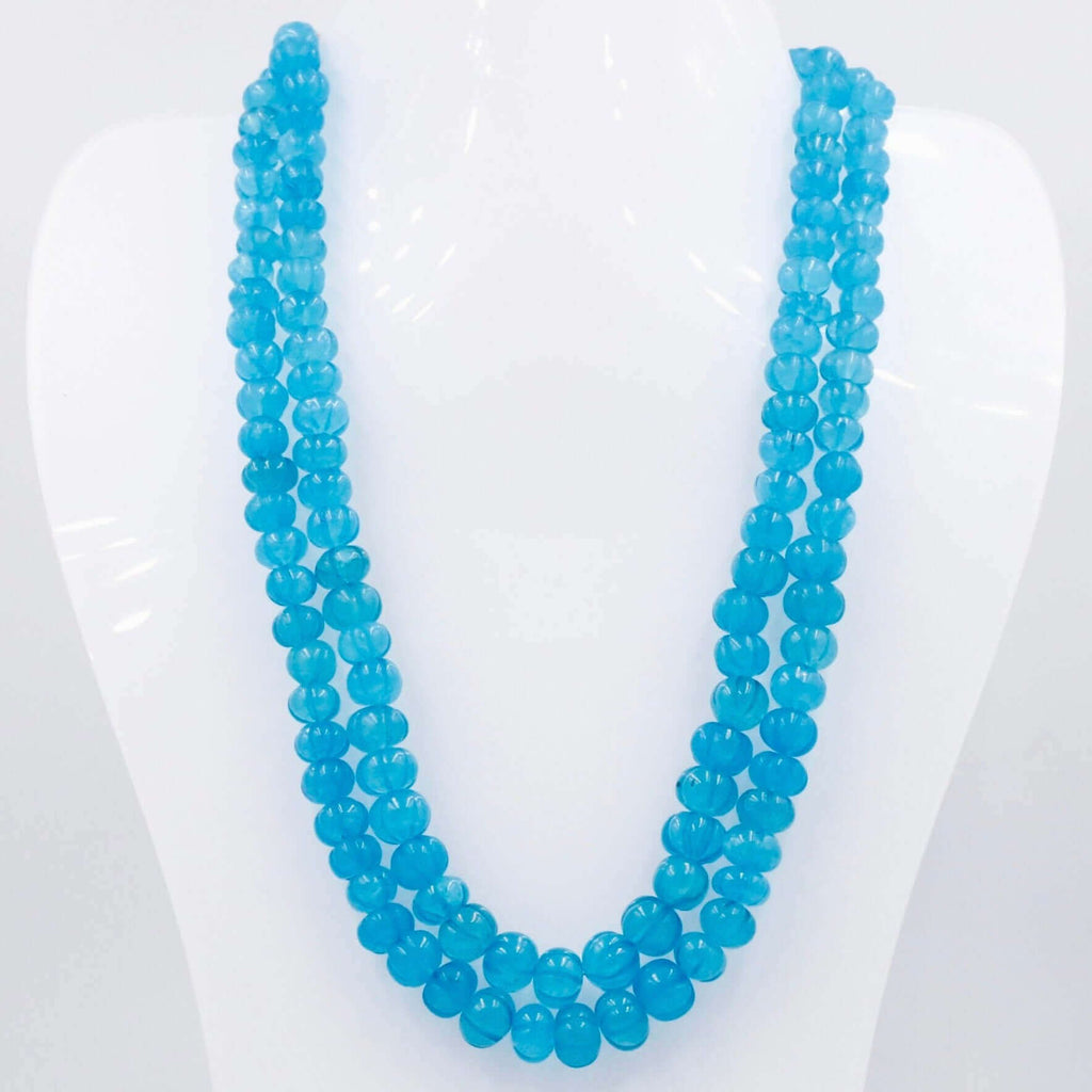 Add a Touch of Luxury to Your Jewelry with Blue Quartz Necklace