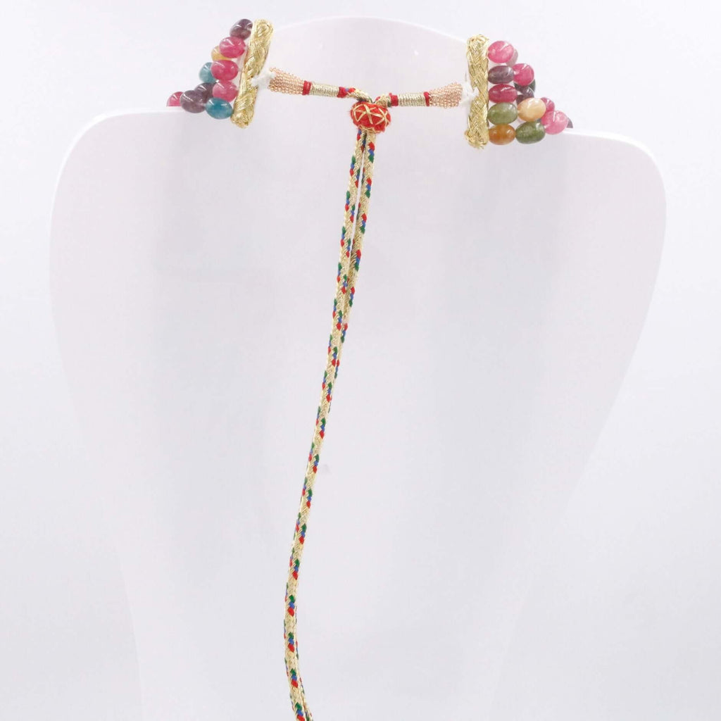 Gemstone Long Multi Color Necklace