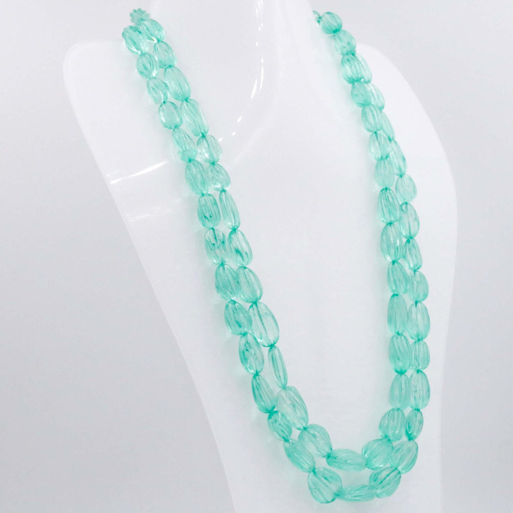 Elegant Green Gemstone Necklace