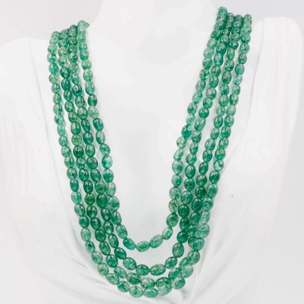 Natural Aventurine Necklace with Indian Style