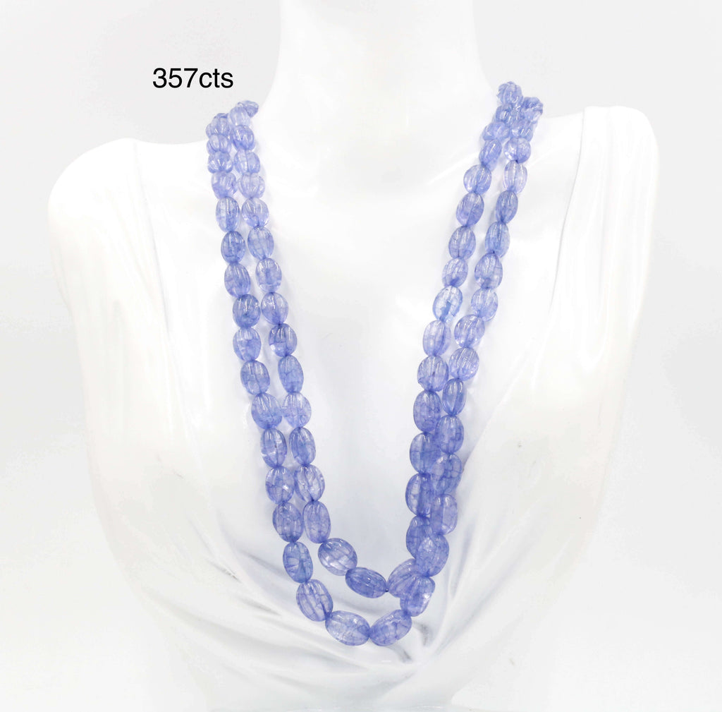 Handcrafted Tanzanite Quartz Necklace