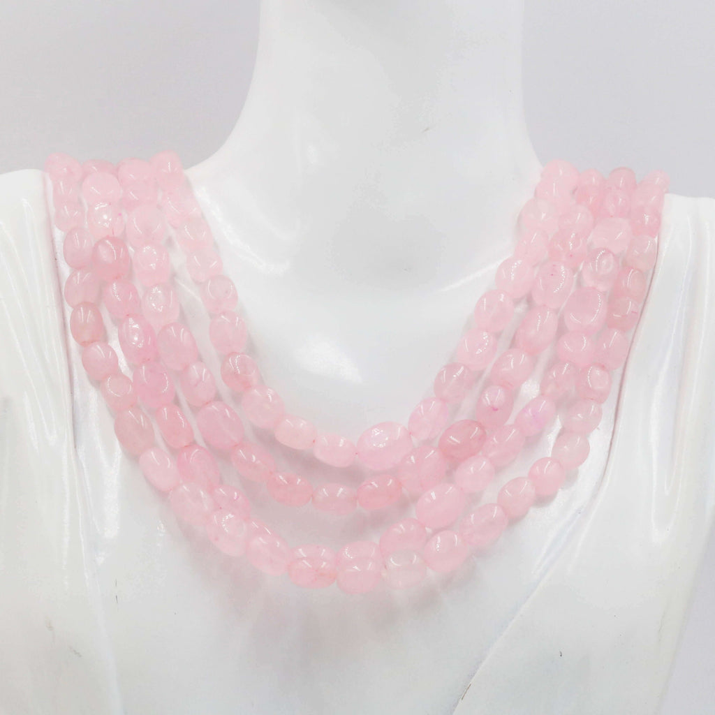 Charming Rose Quartz Layered Style