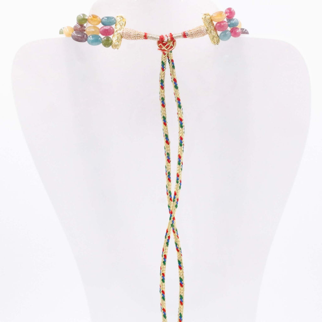 Layered Colorful Pearl Necklace