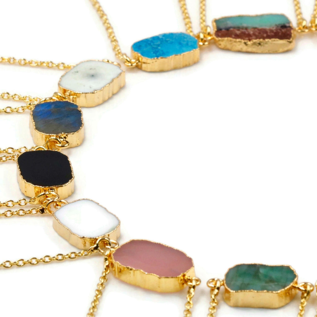 Gold Plated Clasp Necklaces