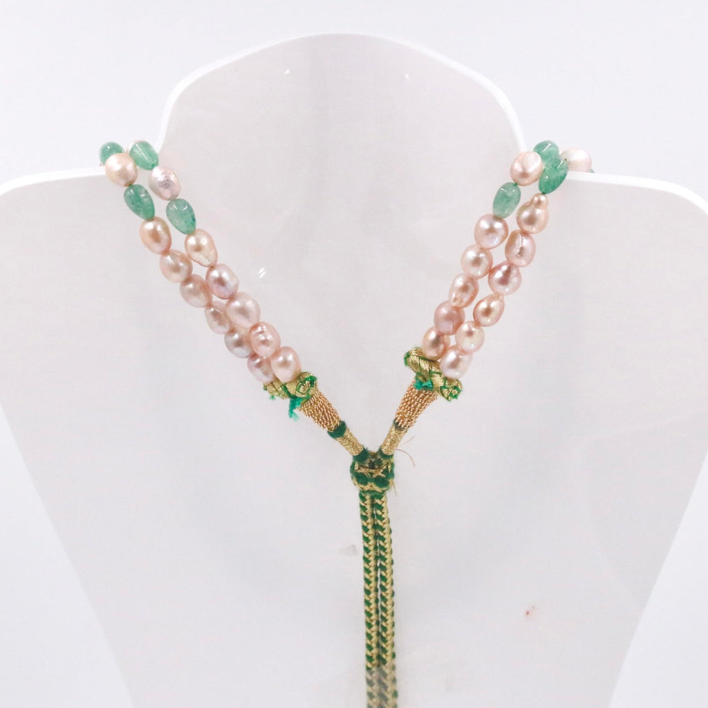 Quartz Russian Emerald necklace