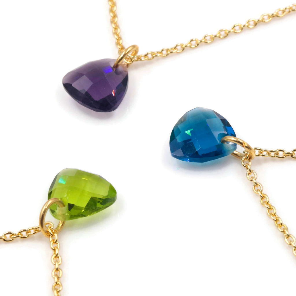 Gemstone Pendant Necklace 