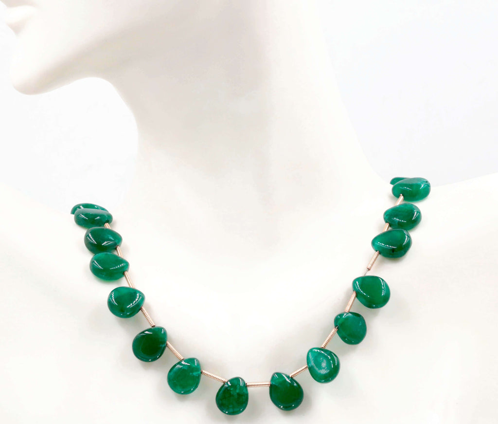 Natural Emerald from India for DIY Jewelry Making