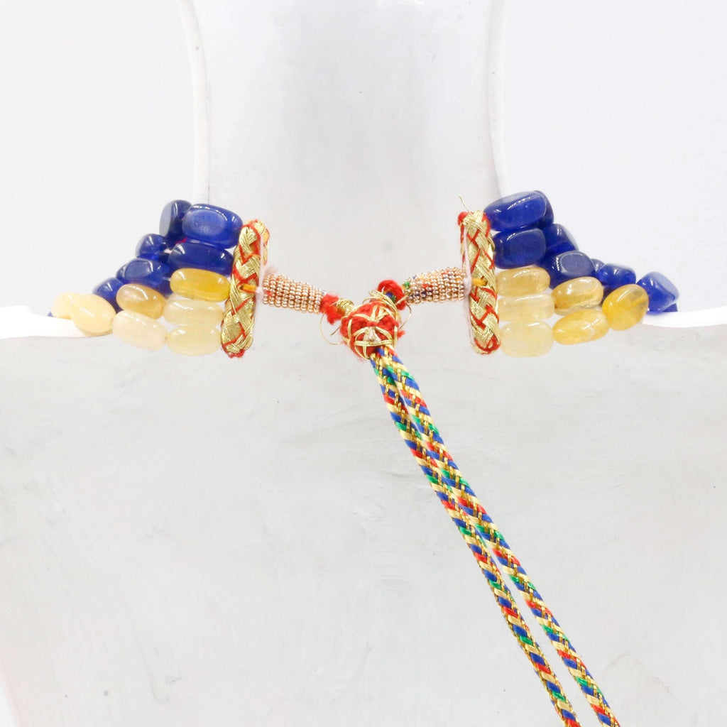 Natural Colorful Quartz Jewelry - Long & Layered Necklace