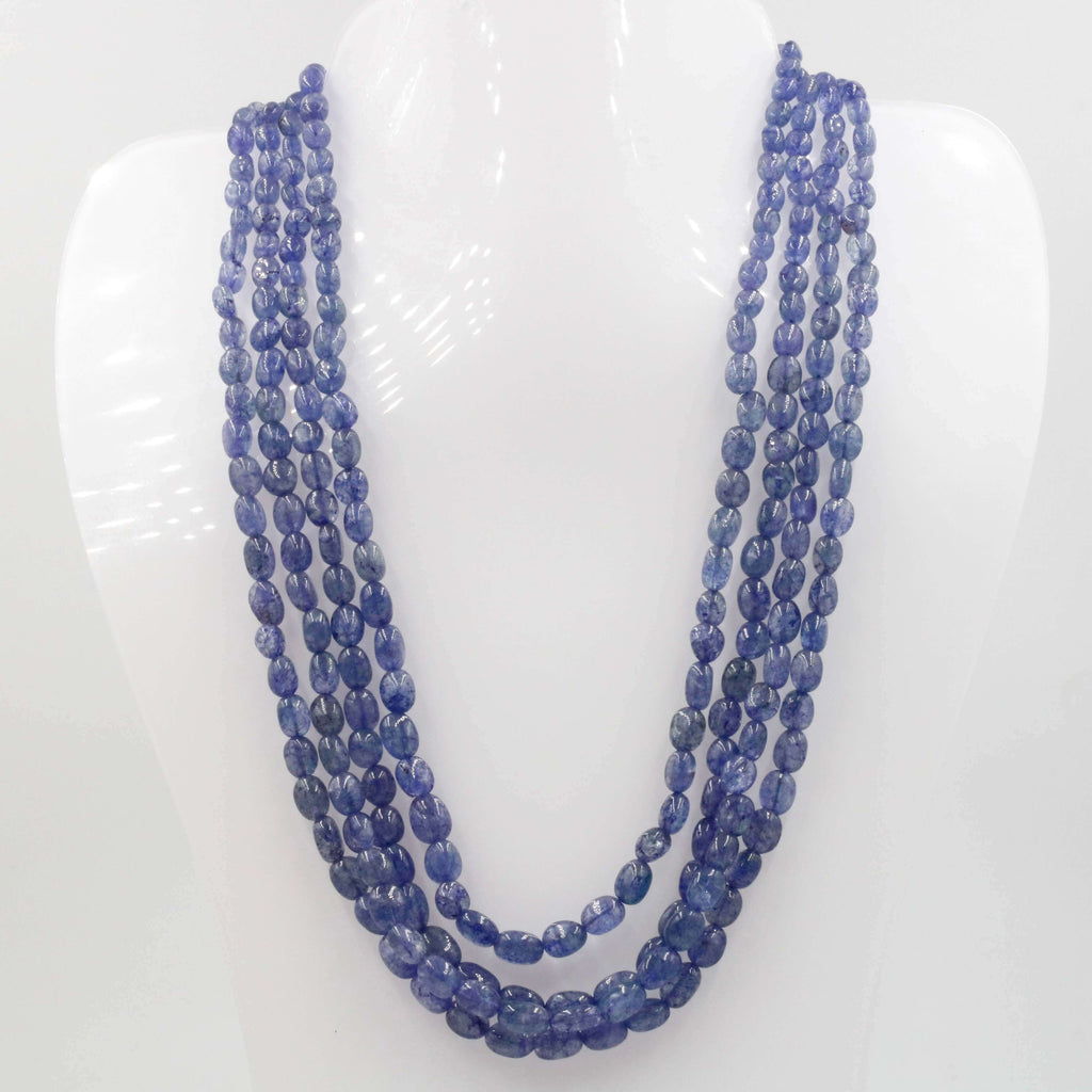 Custom Tanzanite Quartz Necklace Statement