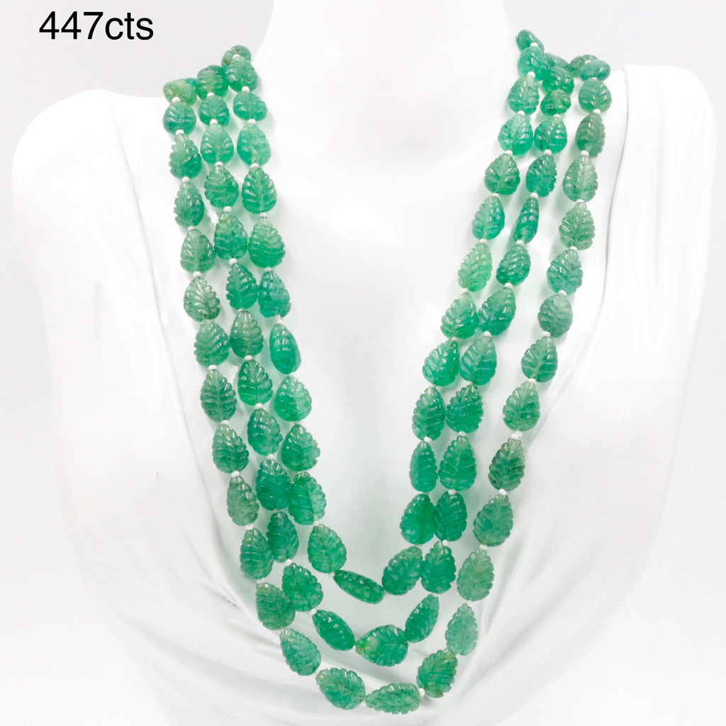 Natural Green Quartz Jewelry Necklace Design