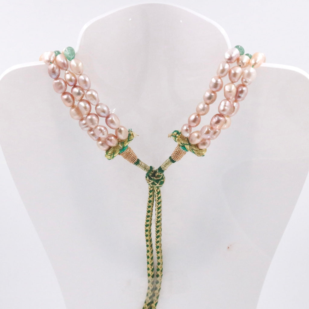 Baroque Pearl Layered Necklace 