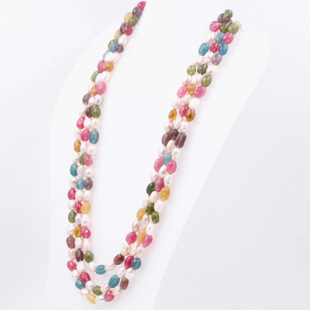 Eye-catching Colorful Layered Necklace