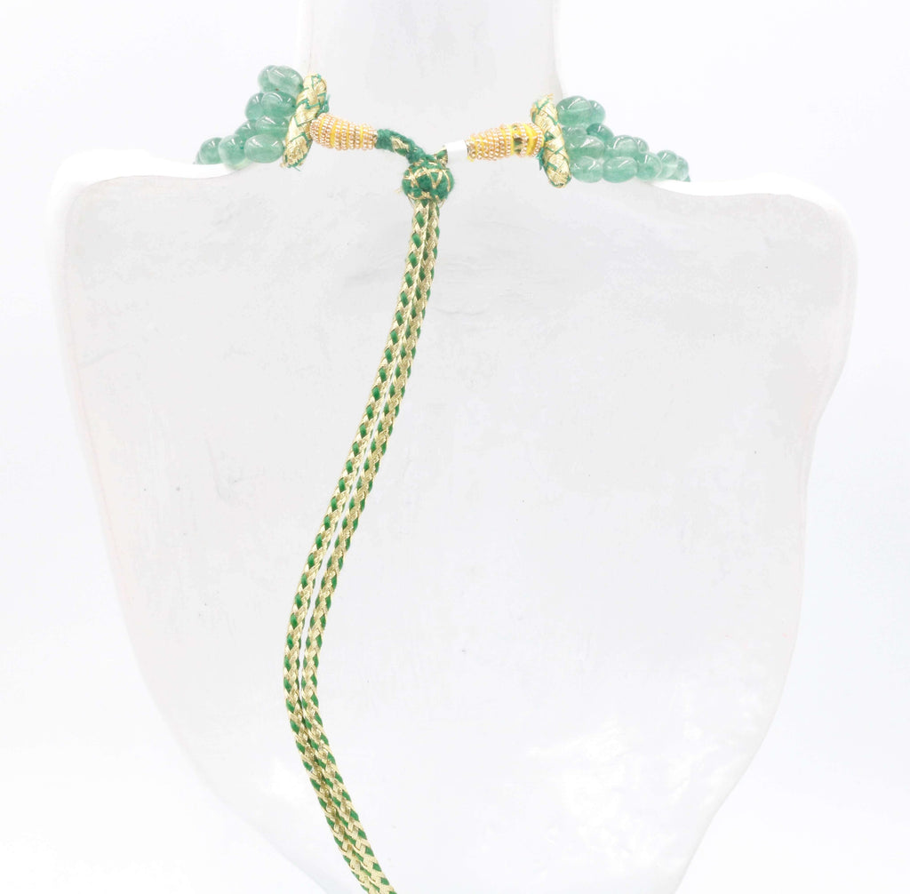  Natural Emerald Jewelry: Necklace for Indian Wedding