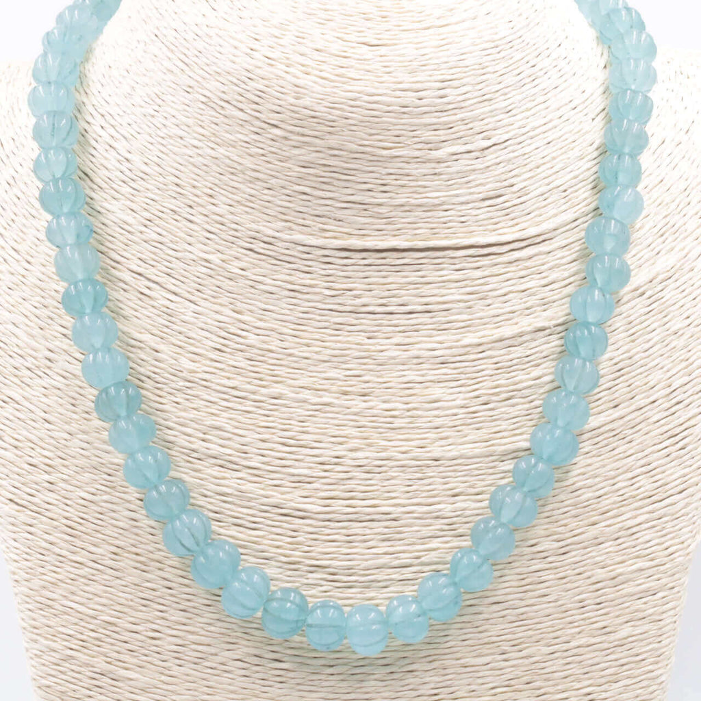 Natural Quartz Stone Necklace: Vibrant Hue