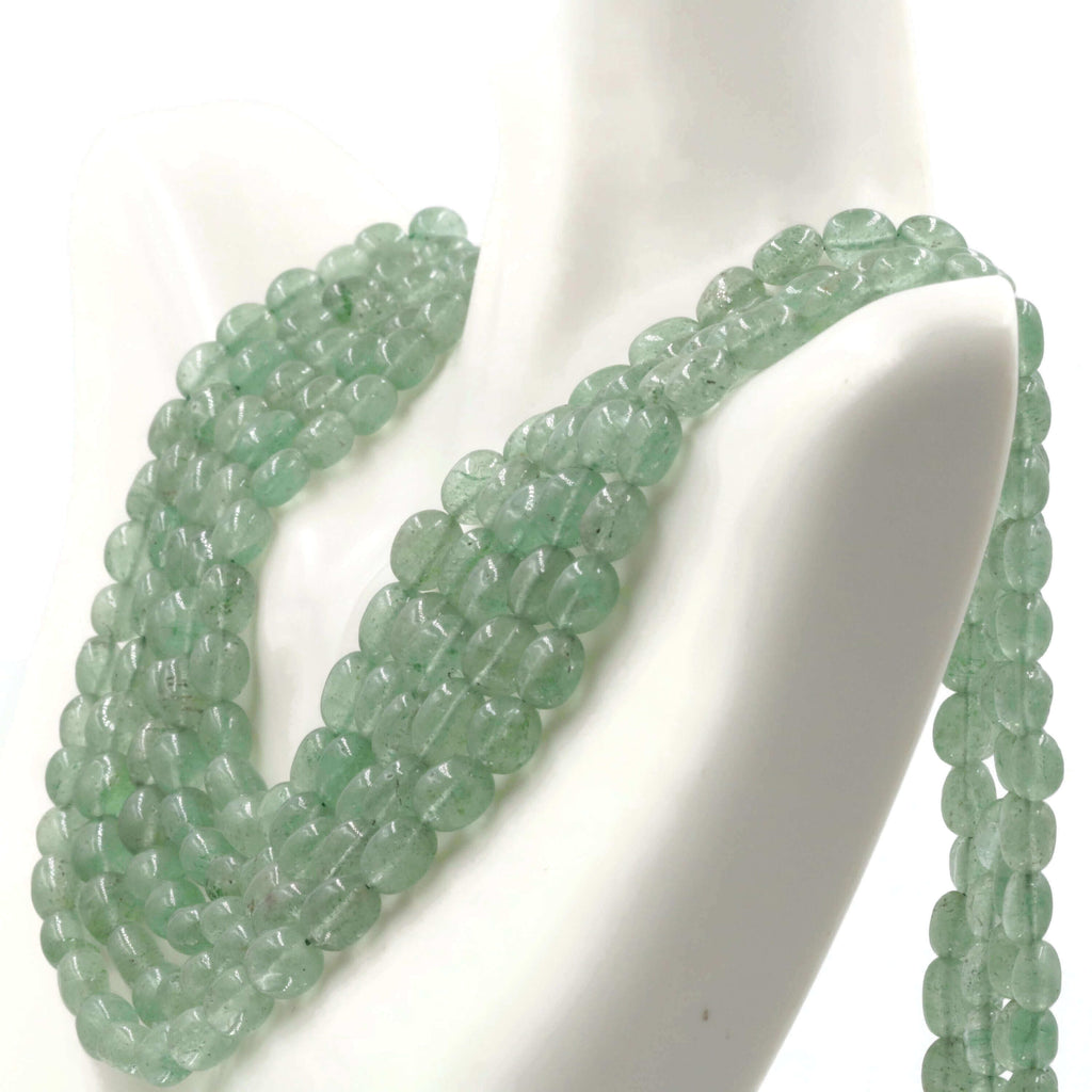 Natural Emerald Jewelry: Necklace for Green Saree/Sari