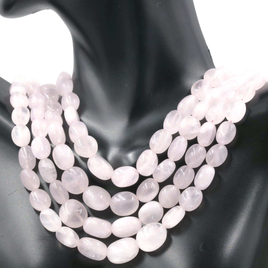 Rose Quartz Jewelry: Chic Beaded Style