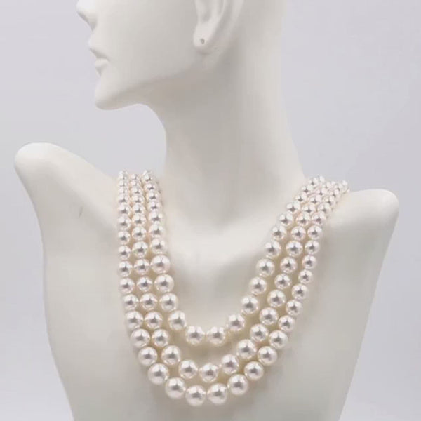 Swarovski Pearl Layered Necklace