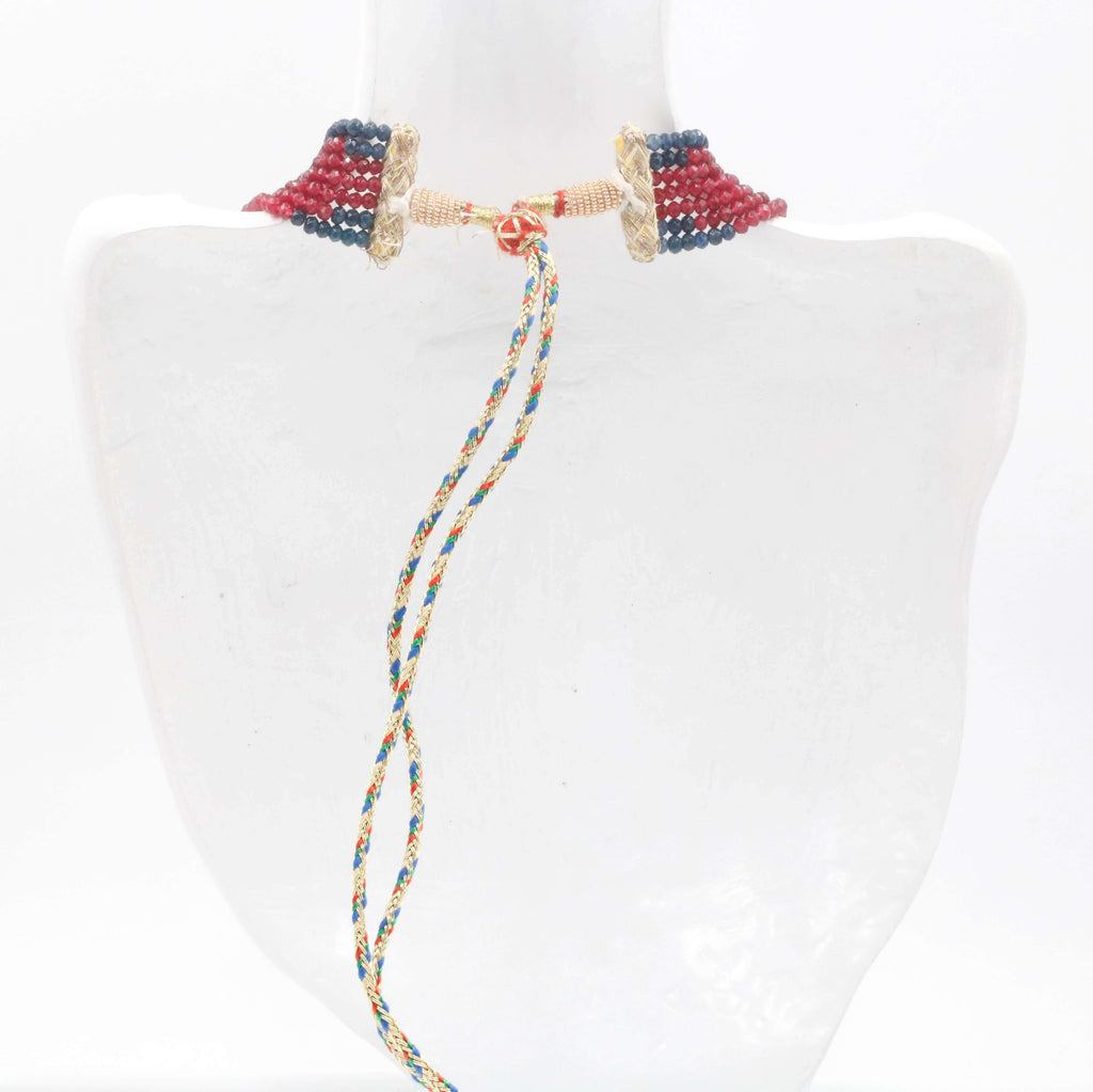 High Quality Colorful Quartz Necklace - Indian Sarafa Jewelry